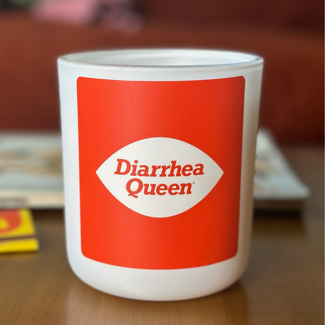 Diarrhea Queen Candle