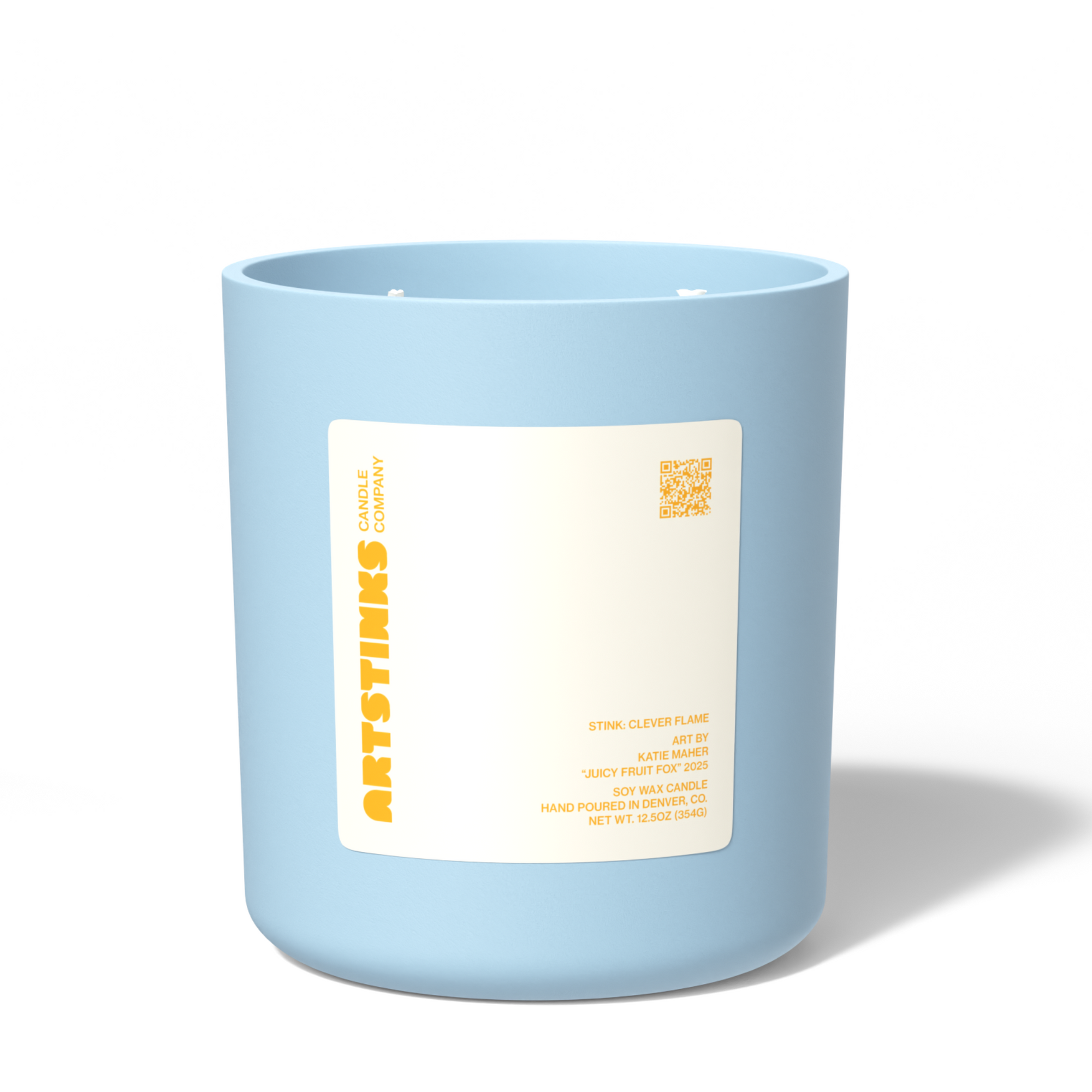 Juicy Fruit Fox Candle