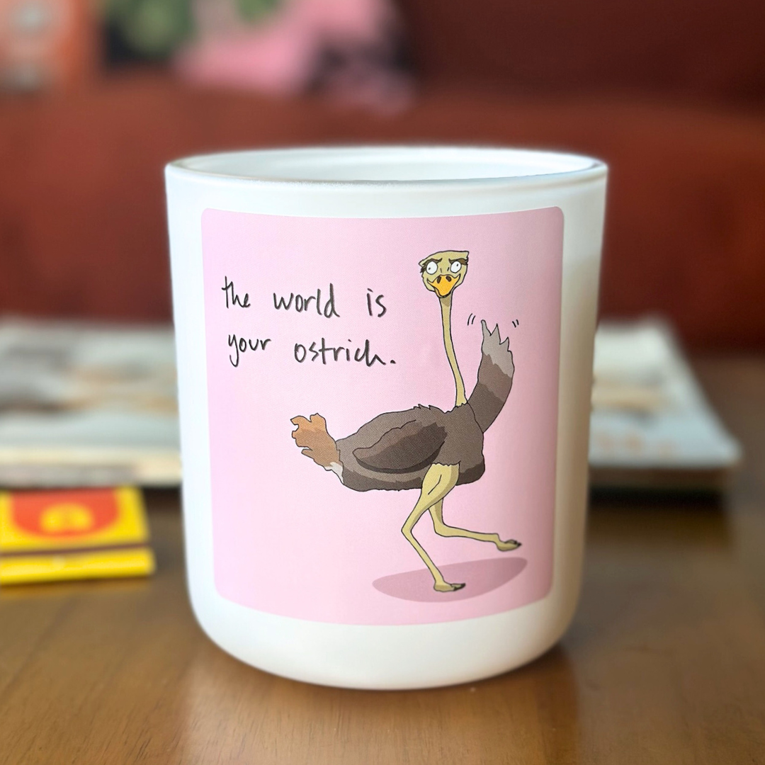 Ostrich Candle