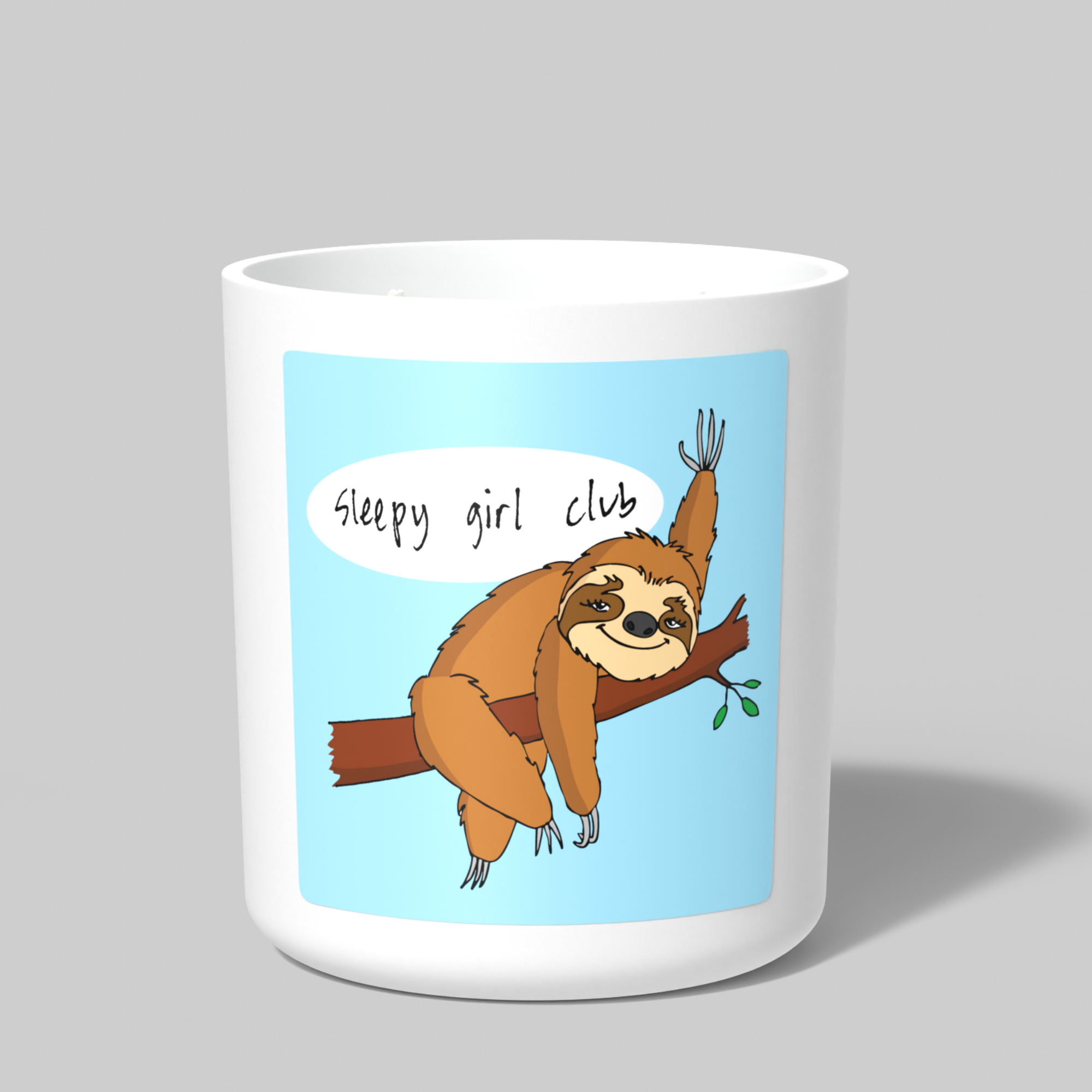 Sloth Candle