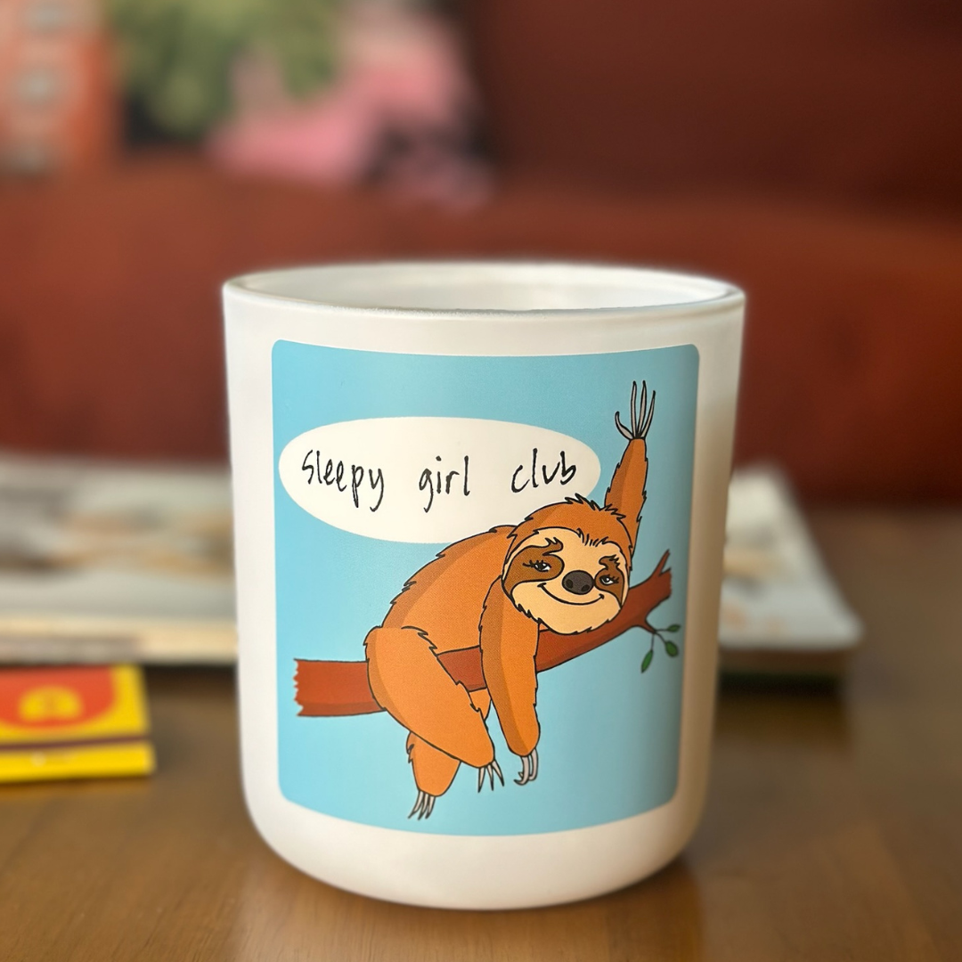Sloth Candle